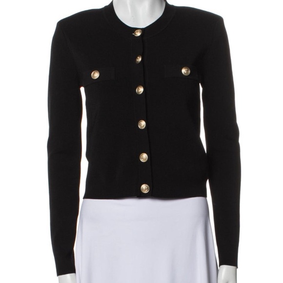 L'Agence Toulouse Black Cardigan NWOT - Picture 6 of 9